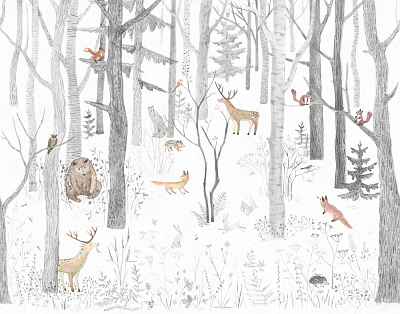 Фотообои FAIRY TALE 3, FAUNA, Factura Фотообои FAIRY TALE 3, FAUNA, Factura